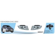 Фари дод. модель Honda Civic/2003/HD-021/9006-12V55W/ел.проводка (HD-021)