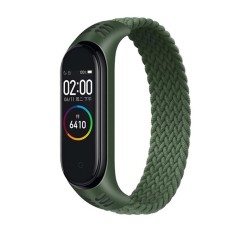 Ремінець BeCover Elastic Nylon Style для Xiaomi Mi Smart Band 5/Mi Smart Band 6 Size M Khaki (706150)