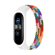 Ремінець BeCover Elastic Nylon Style для Xiaomi Mi Smart Band 5/Mi Smart Band 6 Size S Rainbow (706143)