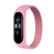 Ремінець BeCover Elastic Nylon Style для Xiaomi Mi Smart Band 5/Mi Smart Band 6 Size S Pink (706141)