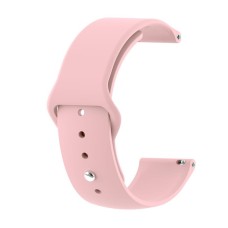 Силіконовий ремінець BeCover для Samsung Galaxy (20mm)/Watch 5/ Watch 4 40/44mm/Watch 4 Classic 42mm/Watch Active/Active 2 40/44mm/Watch 3 41mm/Gear S2/Classic/Gear Sport Pink (706170)