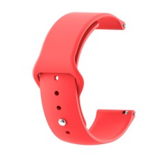 Силіконовий ремінець BeCover для Xiaomi iMi KW66/Mi Watch Color/Haylou LS01/Watch S1 Active Red (706348)