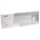 Комплект (клавіатура, миша) A4Tech F1512 White USB