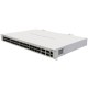 Комутатор Mikrotik CRS354-48G-4S+2Q+RM, Cloud Router Switch with 48 x Gigabit RJ45 LAN, 4 x 10G SFP+ cages, 2 x 40G QSFP+ cages, RouterOS L5, 1U rackmount enclosure, Dual redundant PSU