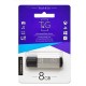 Флеш-накопичувач USB 8GB T&G 121 Vega Series Silver (TG121-8GBSL)