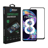 Захисне скло BeCover для Realme 8 Black (706657)