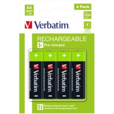 Акумулятори Verbatim AA/HR06 NI-MH 2500 mAh BL 4шт