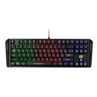 Клавіатура ігрова 2E Gaming KG355 LED Ukr 87key USB чорна