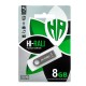 Флеш-накопичувач USB 8GB Hi-Rali Shuttle Series Black (HI-8GBSHBK)