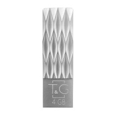 Флеш-накопичувач USB 4GB T&G 103 Metal Series Silver (TG103-4G)