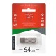 Флеш-накопичувач USB 64GB T&G 103 Metal Series Silver (TG103-64G)