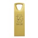 Флеш-накопичувач USB 64GB T&G 117 Metal Series Gold (TG117GD-64G)