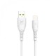 Кабель SkyDolphin S08L USB - Lightning (M/M), 1 м, White (USB-000560)