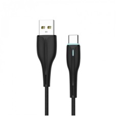 Кабель SkyDolphin S48T USB - USB Type-C (M/M), 1 м, Black (USB-000424)