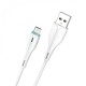 Кабель SkyDolphin S48V USB - micro USB (M/M), 1 м, White (USB-000427)