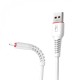 Кабель SkyDolphin S54T Soft USB - USB Type-C (M/M), 1 м, White (USB-000431)