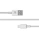 Кабель REAL-EL USB - Lightning (M/M), 1 м, White (4743304104666)