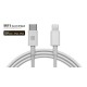 Кабель REAL-EL USB Type-C - Lightning (M/M), 2 м, White  (4743304104697)