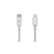 Кабель REAL-EL USB Type-C - Lightning (M/M), 2 м, White  (4743304104697)