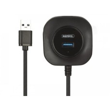 Концентратор USB 3.0 Remax RU-U8 Fonye 4хUSB3.0 Black (6954851296096)