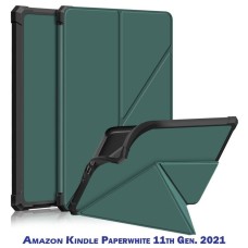 Чохол-книжка BeCover Ultra Slim Origami для Amazon Kindle Paperwhite 11th Gen. 2021 Dark Green (707220)