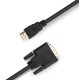 Кабель Prologix Premium HDMI - DVI V 1.3 (M/M), Single Link, 18+1, 0.5 м, Black (PR-HDMI-DVI-P-01-30-05m)