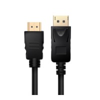 Кабель ProLogix (PR-DP-HDMI-P-02-30-1m) DisplayPort-HDMI  V1.2, 1м