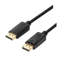 Кабель Prologix DisplayPort - DisplayPort V 1.2 (M/M), 1 м, Black (PR-DP-DP-P-03-30-1m)