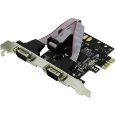 PCI-E Контролер 2xCOM (RS232), чипсет Moschip 9922, RTL