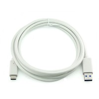 Кабель USB 3.1 Type A - C M/M, 1.0m білий