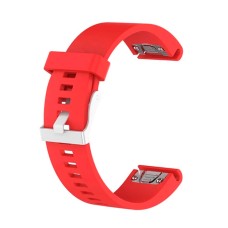 Ремінець для Garmin QuickFit 20 Smooth Silicone Band Red (QF20-SMSB-RED)