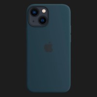 Оригінальний чохол Apple Silicone Case with MagSafe для iPhone 13 mini (Abyss Blue) (MM213)