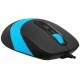 Миша A4Tech FM10 Black/Blue