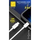 Кабель SkyDolphin S12T Frost Line USB Type-C - USB Type-C (M/M), 1 м, White (USB-000577)