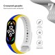 Ремінець Armorstandart New Style для Xiaomi Mi Band 7/6/5 Blue-Yellow (ARM61907)