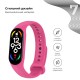 Ремінець Armorstandart New Style для Xiaomi Mi Band 7/6/5 Barbie Pink (ARM61897)