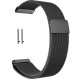 Ремінець BeCover Milanese Style для Xiaomi Amazfit Bip (20mm) Lite/Bip S Lite/GTR 42mm/GTS/TicWatch S2/TicWatch E/GTS 3/GTS 2 mini Gray (707681)