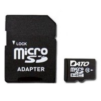 Карта пам`ятi MicroSDHC 8GB UHS-I Class 10 Dato + SD-adapter (DTTF008GUIC10)