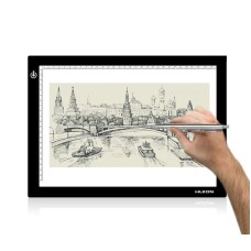 LED планшет (світлокопіювальний) Huion L4S + рукавичка