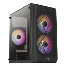 Корпус AeroCool CS-107-A-BK-v2 (ACCS-PC14032.11) Black + БЖ VX Plus 500 500W