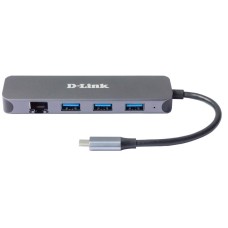 Концентратор USB Type-C D-Link DUB-2334