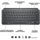 Клавіатура бездротова Logitech MX Keys Mini Wireless Illuminated Graphite (920-010498)