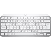 Клавіатура бездротова Logitech MX Keys Mini For Business Pale Gray (920-010609)