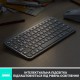 Клавіатура бездротова Logitech MX Keys Mini Wireless Illuminated UA Pale Gray (920-010499)