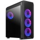 Корпус Chieftec SCORPION 4 GL-04B-OP 4x120mm A-RGB, ATX, без БЖ, Black