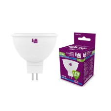 Лампа світлодіодна ELM 5W MR16 GU5.3 4000K (18-0146)