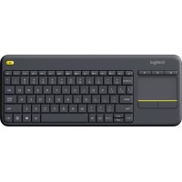 Клавіатура бездротова Logitech K400 Plus Black (920-007145)