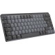 Клавіатура бездротова Logitech MX Mechanical Mini Minimalist Graphite (920-010780)