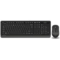 Комплект (клавіатура, мишка) бездротовий A4Tech FG1012S Black/Grey