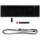 Клавіатура HyperX Alloy Origins Red RGB PBT ENG/RU Black (639N3AA)